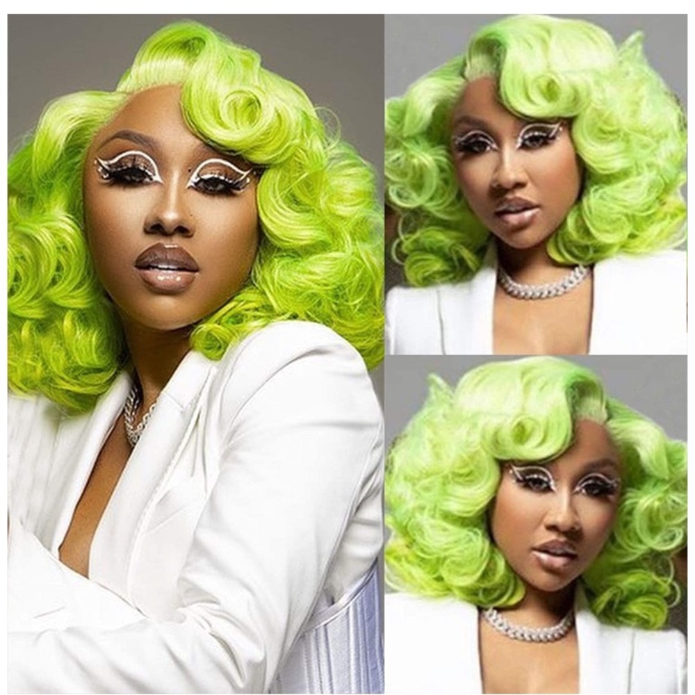 Short Curly Wig with Bangs